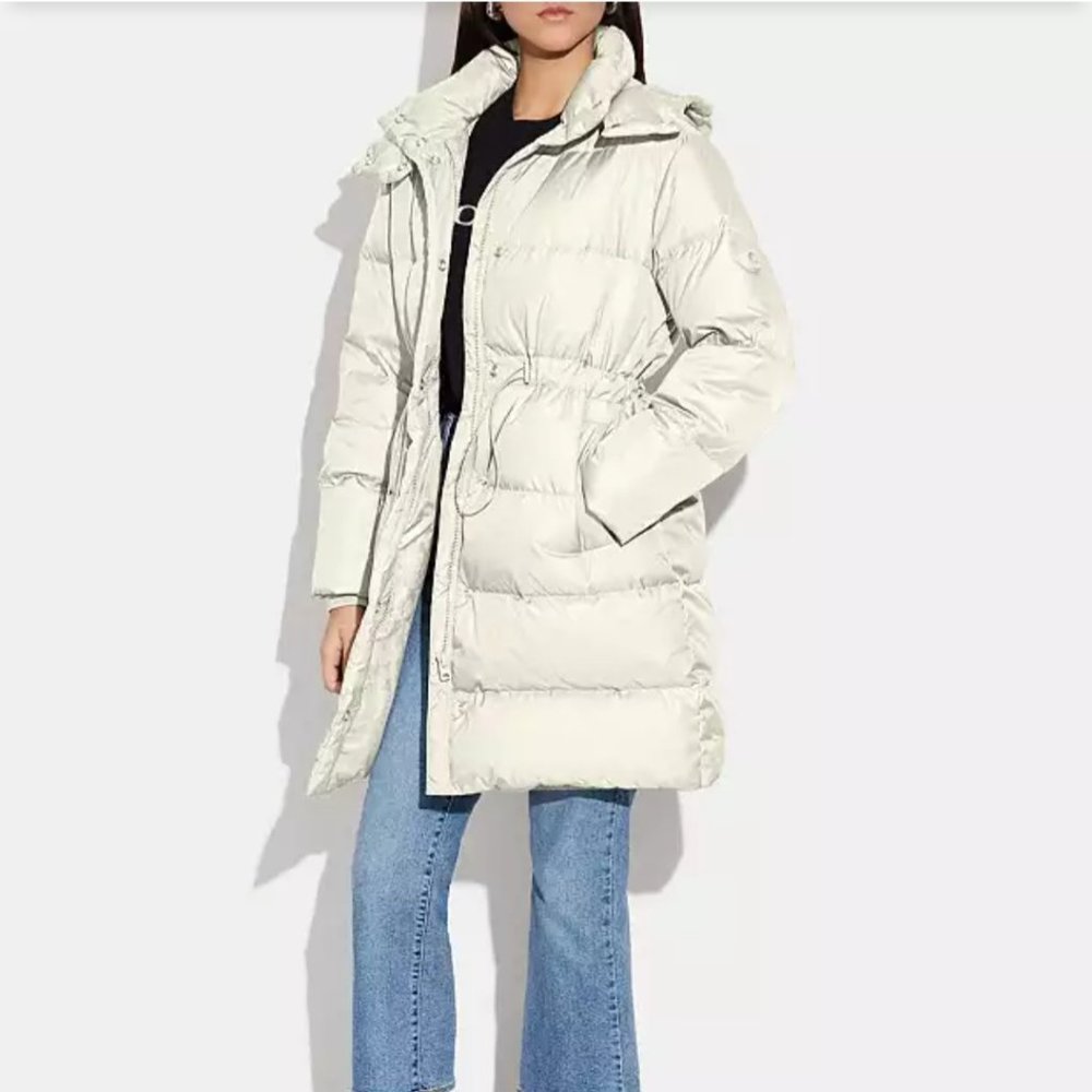 Coach mid down puffer